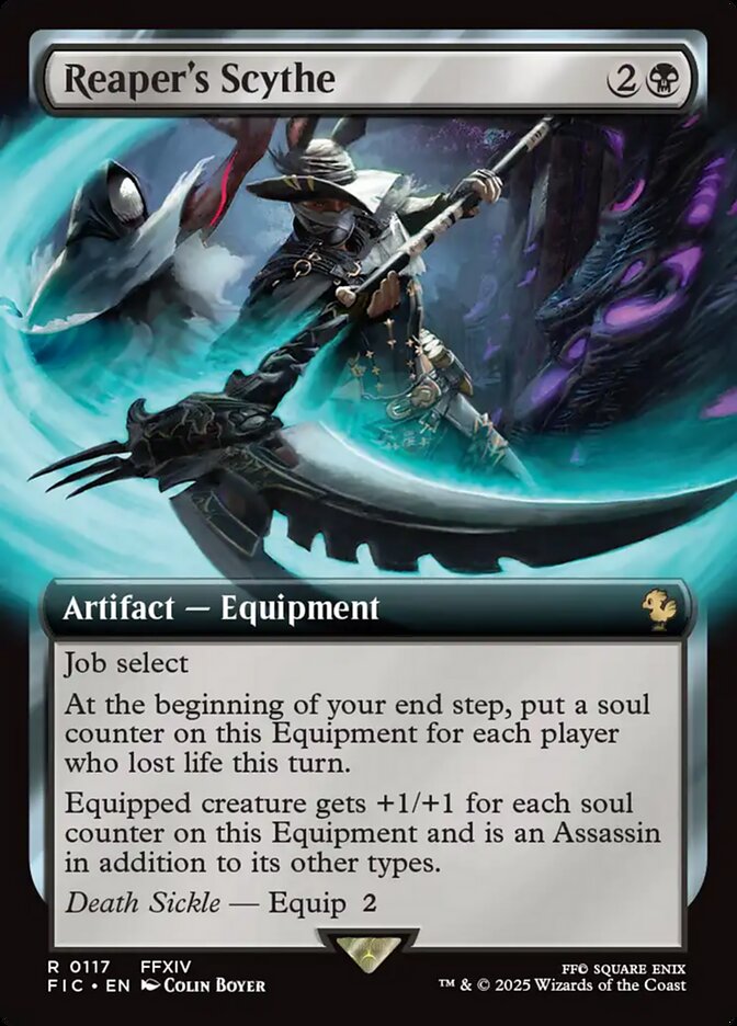 Reaper's Scythe Extended Foil