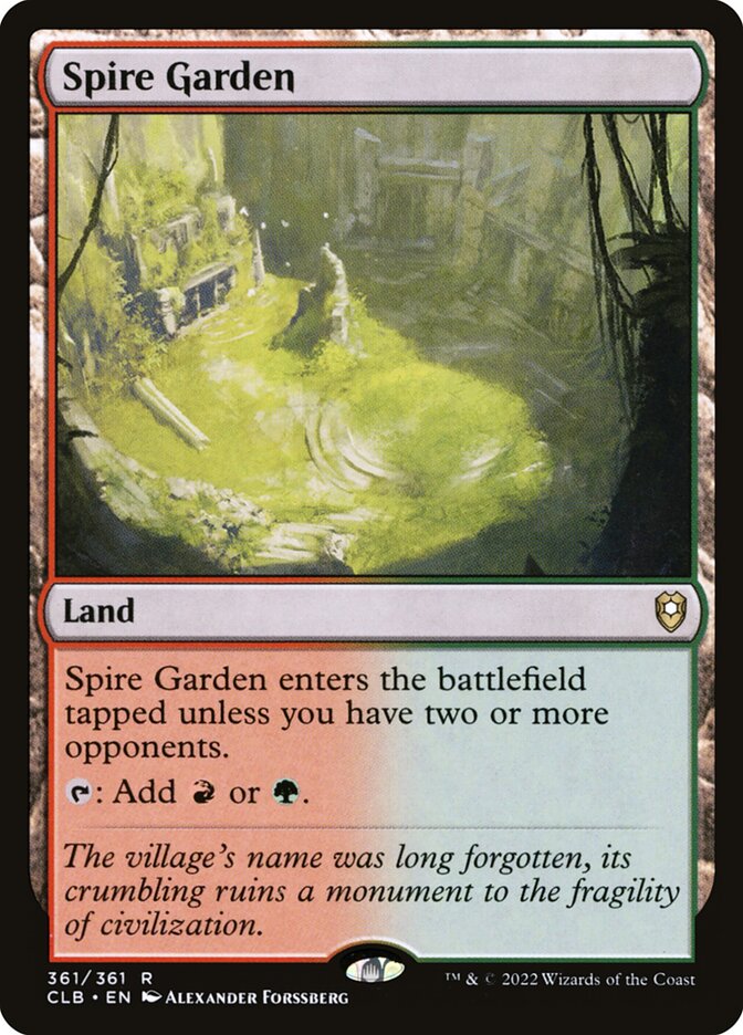 Spire Garden Foil