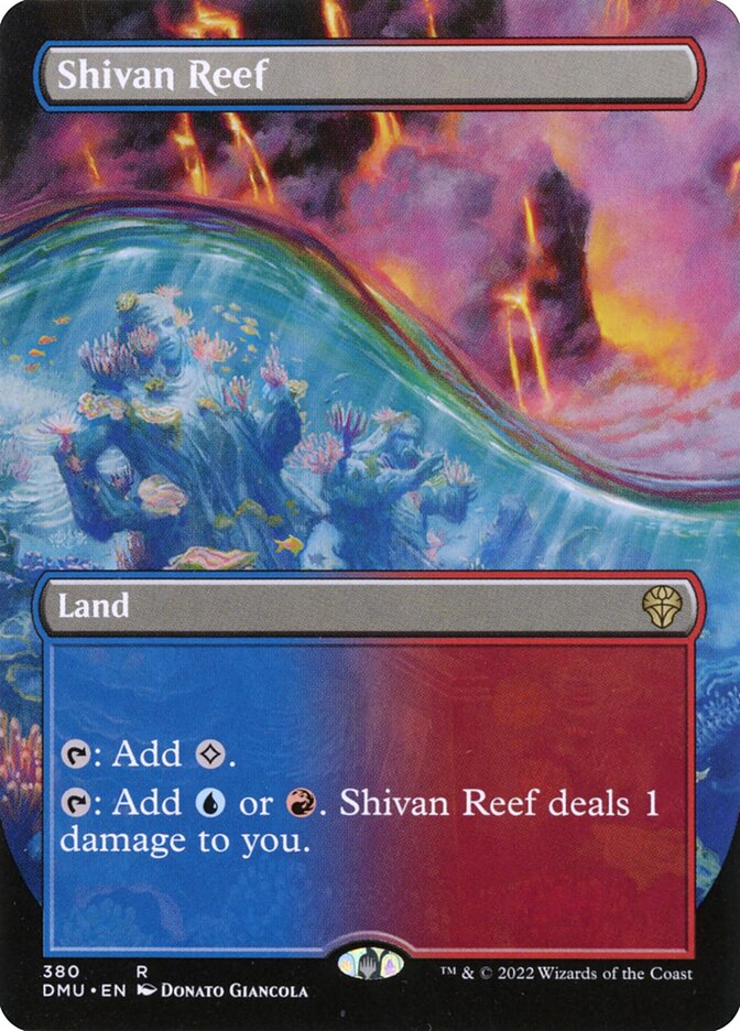Shivan Reef Borderless