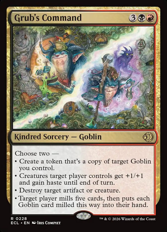 Grub's Command Foil