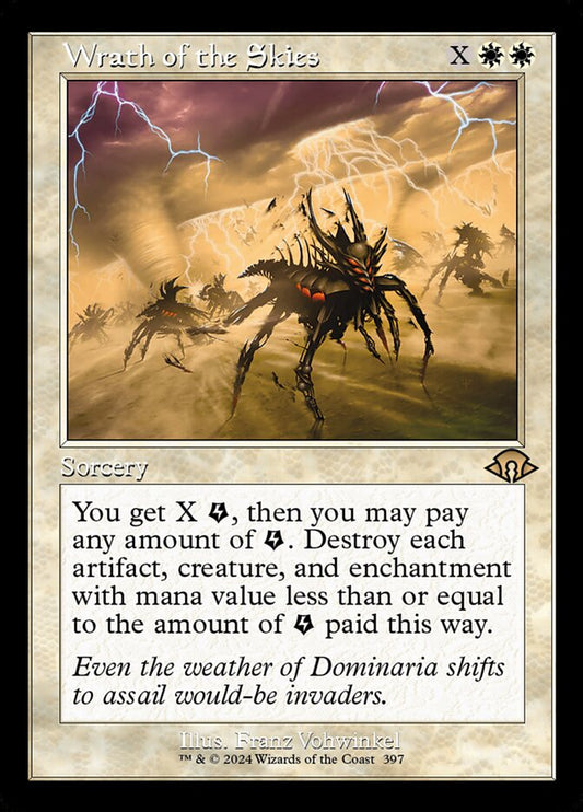 Wrath of the Skies Retro Frame