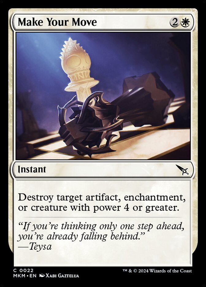 Make Your Move Foil