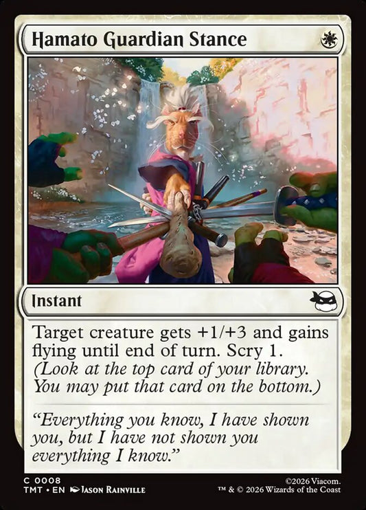 Hamato Guardian Stance Foil