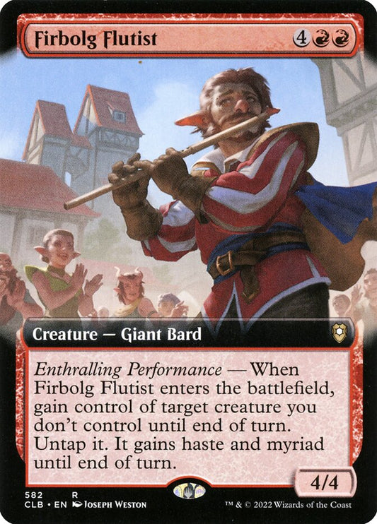 Firbolg Flutist Extended Art