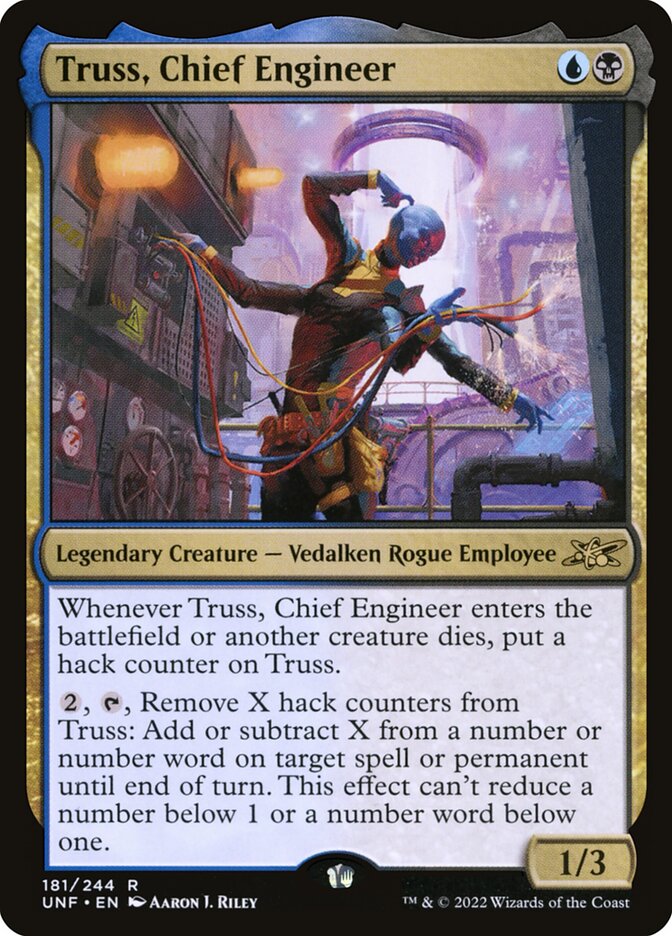Truss, Chief Engineer Galaxy Foil