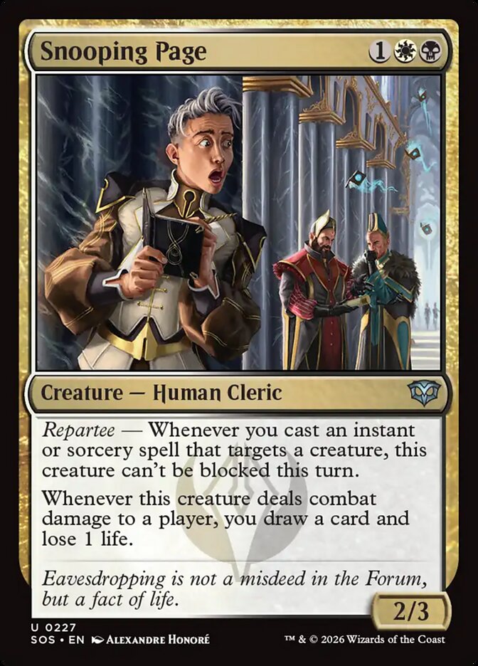 Snooping Page Foil