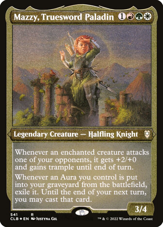 Mazzy, Truesword Paladin Etched Foil