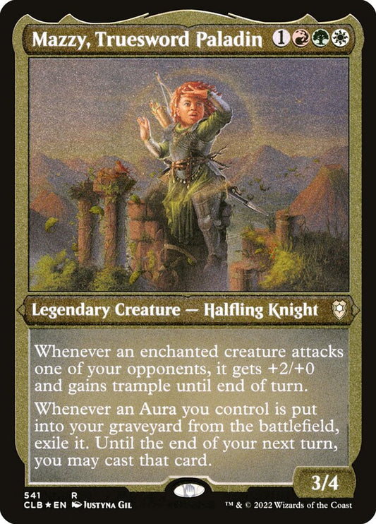 Mazzy, Truesword Paladin Etched Foil