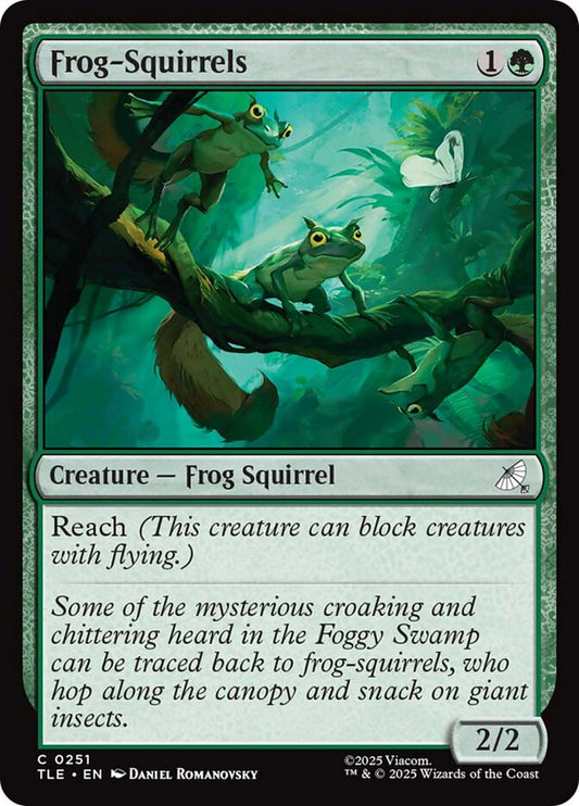 Frog-Squirrels Foil