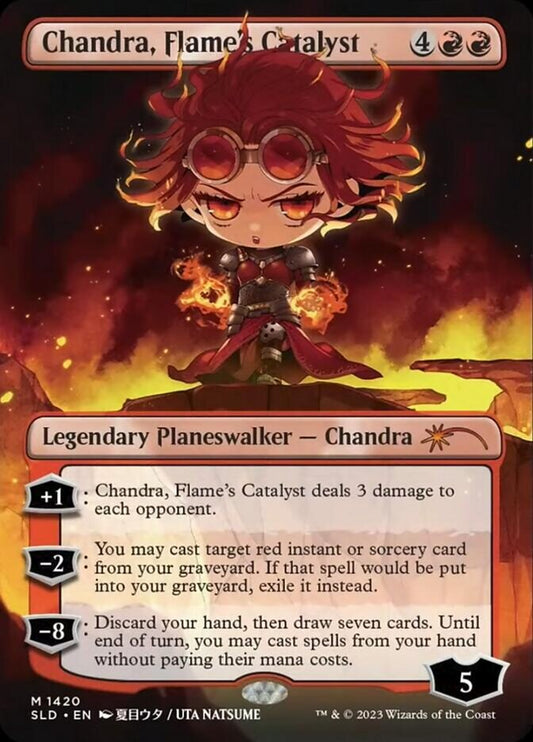 Chandra, Flame's Catalyst Secret Lair Foil