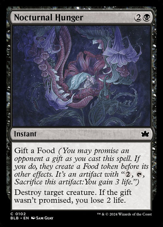 Nocturnal Hunger Foil