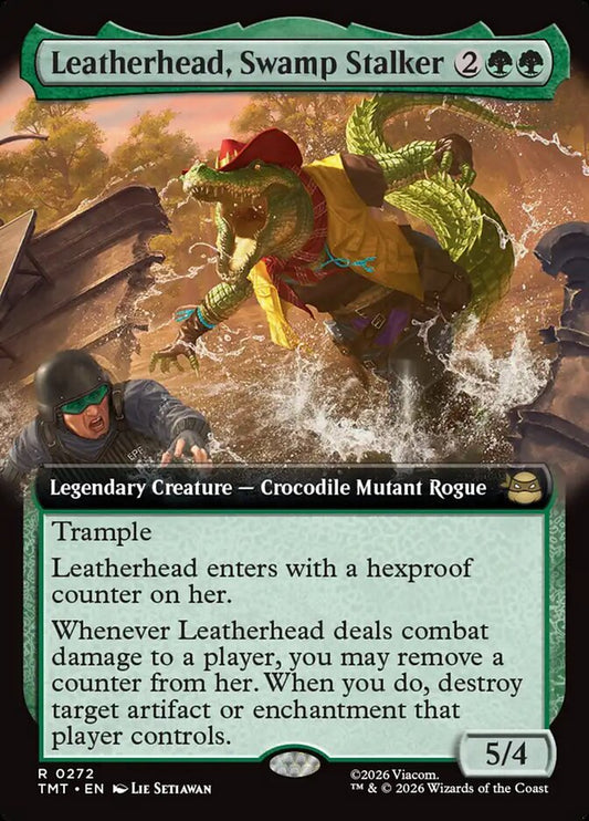 Leatherhead, Swamp Stalker Extended Art Foil