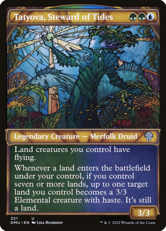 Tatyova, Steward of Tides Showcase Foil
