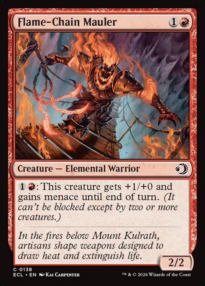 Flame-Chain Mauler Foil