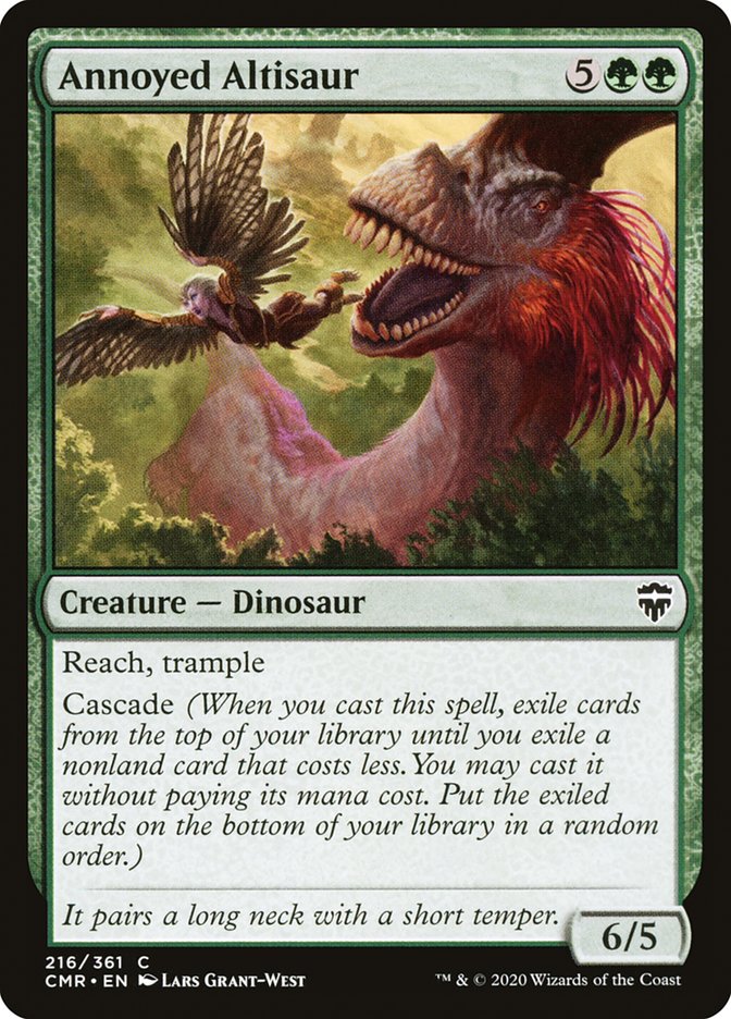 Annoyed Altisaur Foil