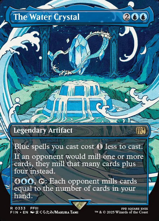 The Water Crystal Borderless