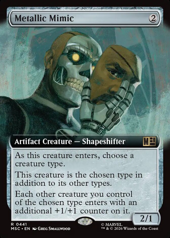 Metallic Mimic Extended Art