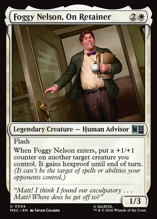 Foggy Nelson, On Retainer Foil