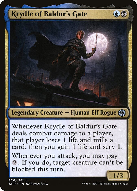 Krydle of Baldur's Gate Foil