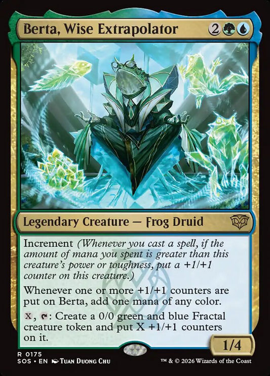 Berta, Wise Extrapolator Foil