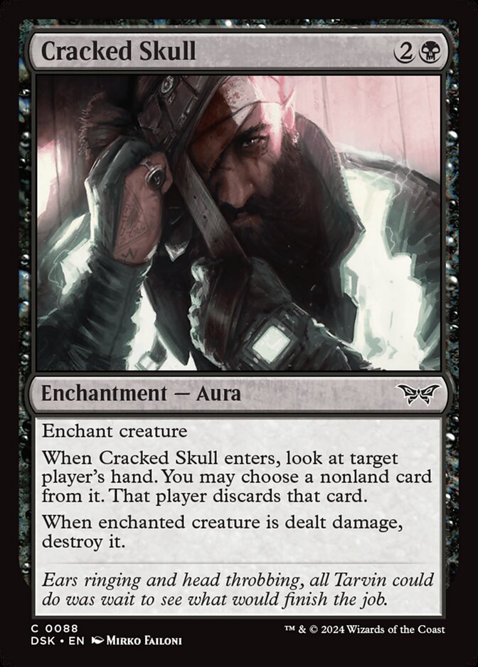 Cracked Skull Foil
