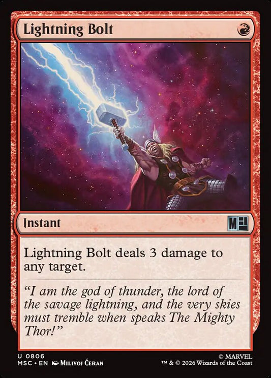 Lightning Bolt Foil