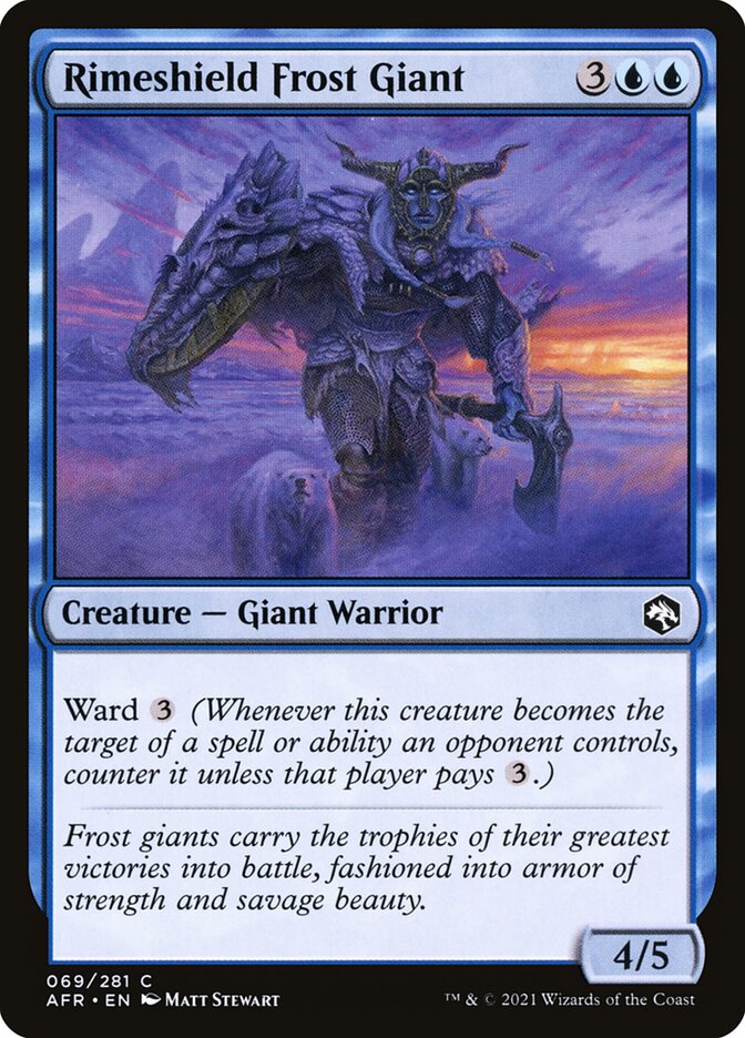Rimeshield Frost Giant Foil
