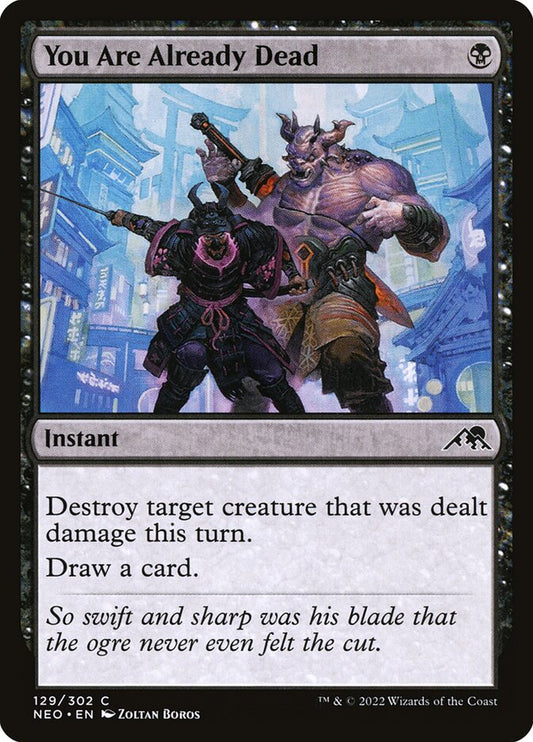 You Are Already Dead Foil