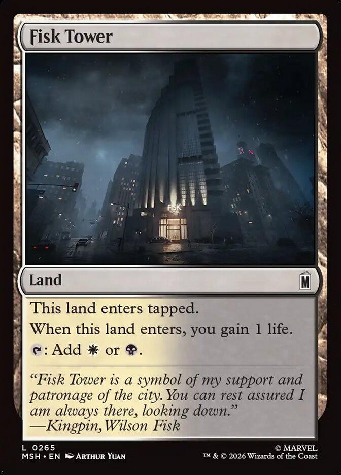 Fisk Tower Foil