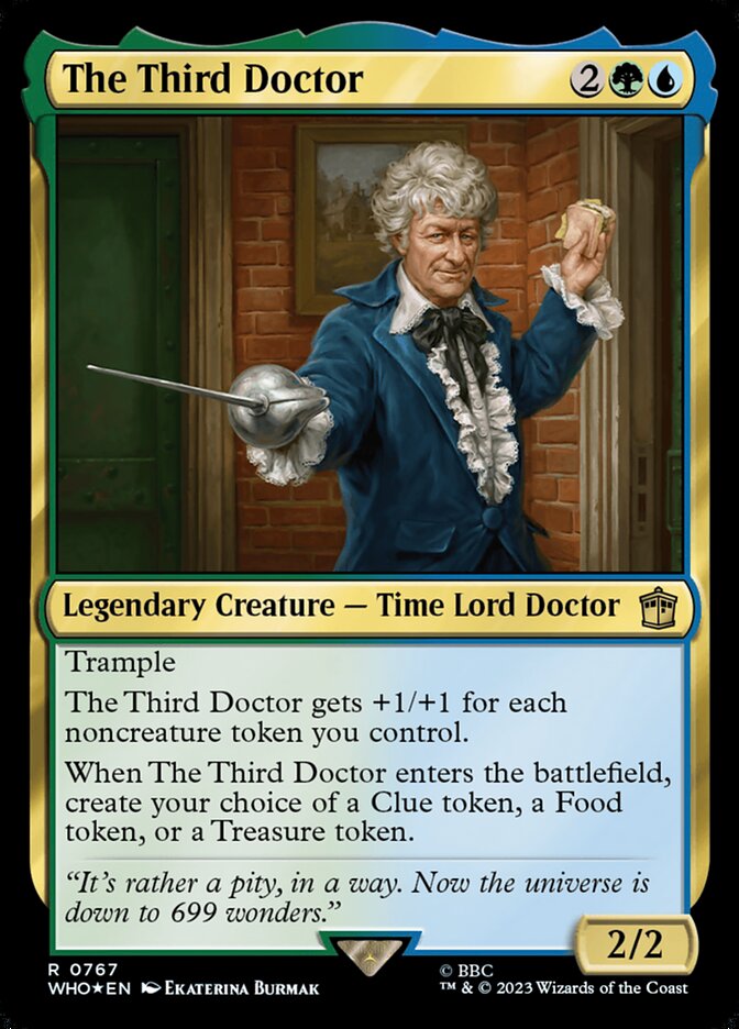 The Third Doctor Surge Foil