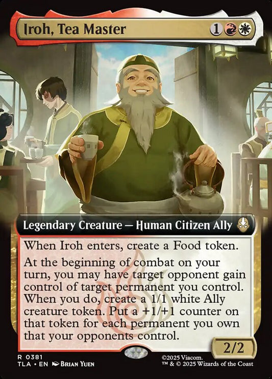 Iroh, Tea Master Extended Art
