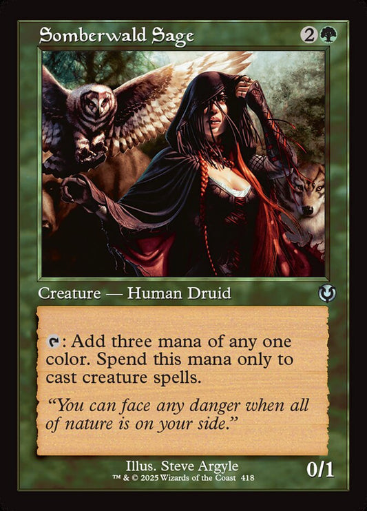 Somberwald Sage Retroframe