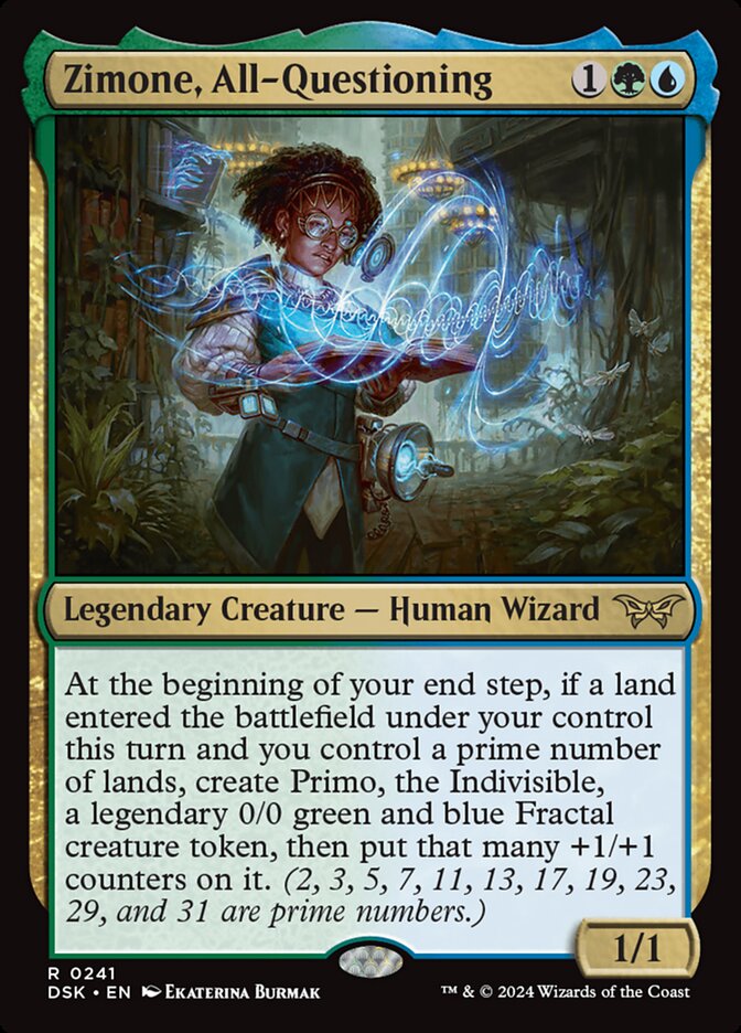 Zimone, All-Questioning Foil