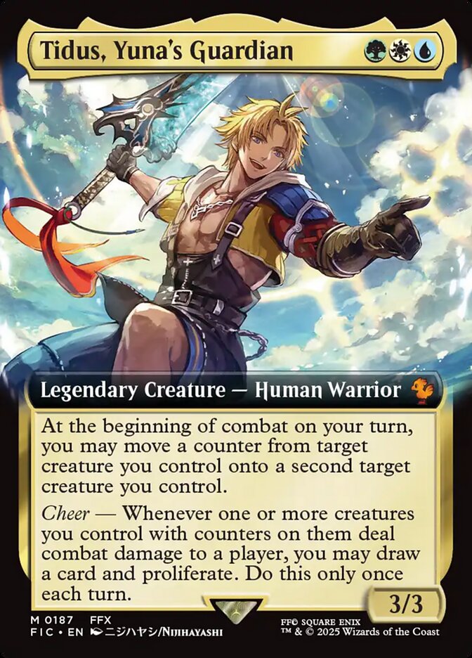 Tidus, Yuna's Guardian Extended Foil