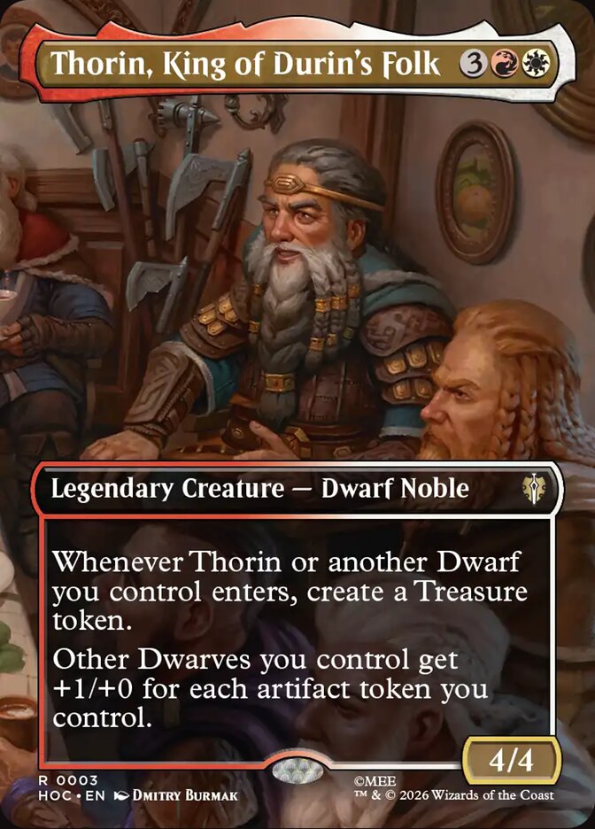 Thorin, King of Durin's Folk Scene