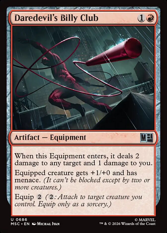 Daredevil's Billy Club Foil