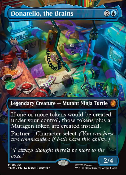 Donatello, the Brains