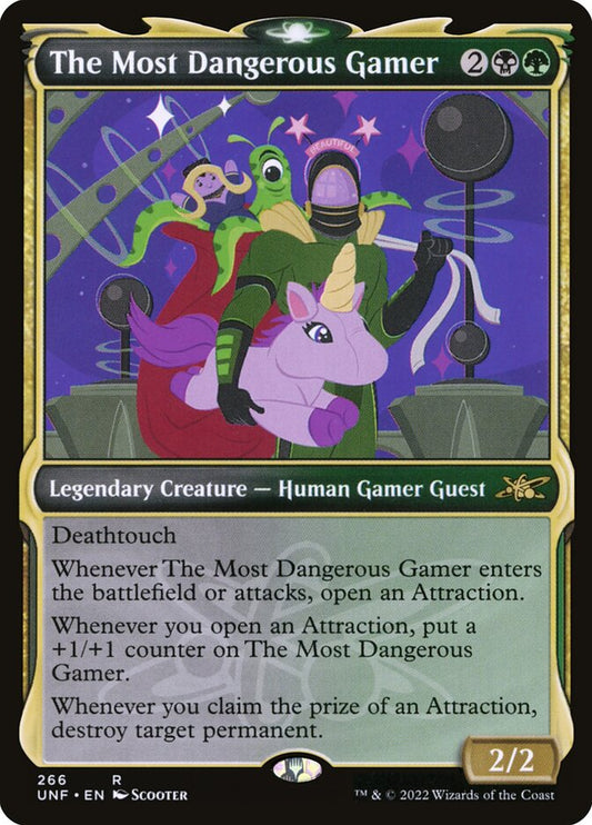 The Most Dangerous Gamer Showcase Foil