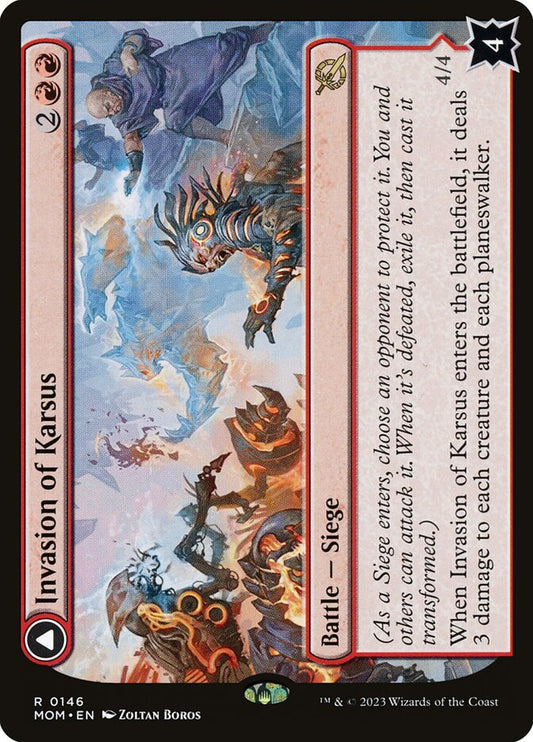 Invasion of Karsus // Refraction Elemental Foil
