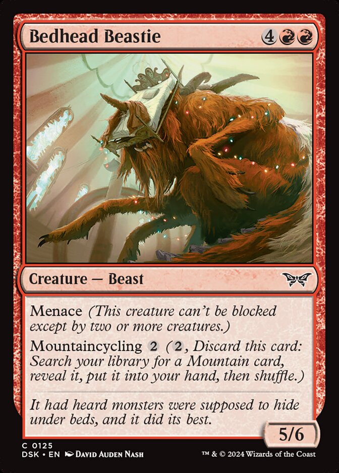 Bedhead Beastie Foil