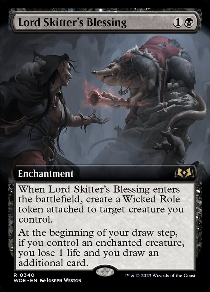 Lord Skitter's Blessing Extended Art