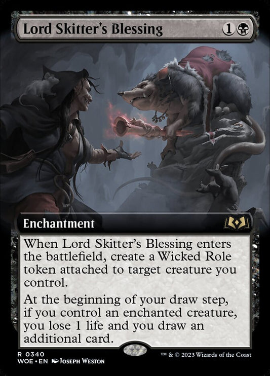 Lord Skitter's Blessing Extended Art