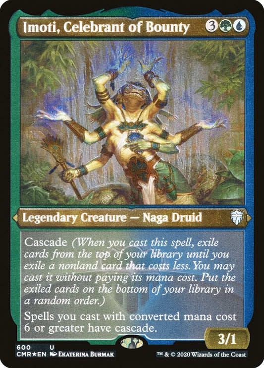 Imoti, Celebrant of Bounty Etched Foil