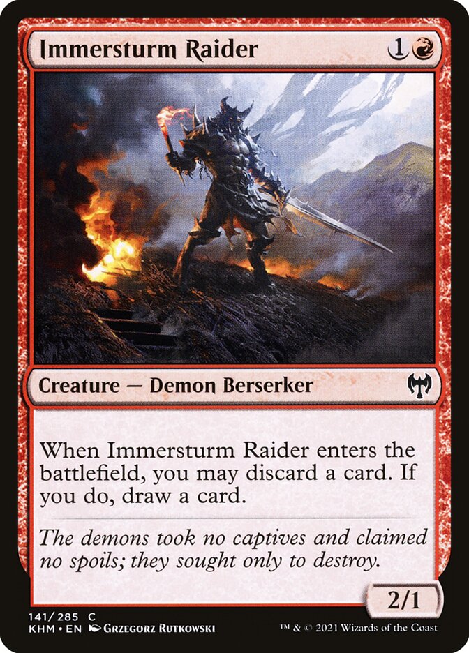 Immersturm Raider Foil