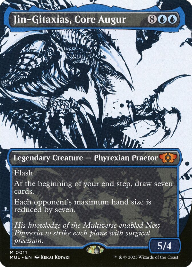Jin-Gitaxias, Core Augur Showcase Foil