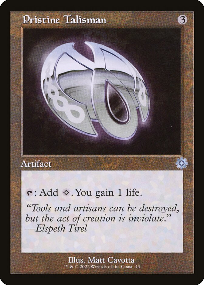 Pristine Talisman Retro Frame Foil