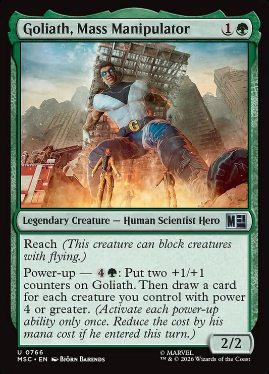Goliath, Mass Manipulator Foil