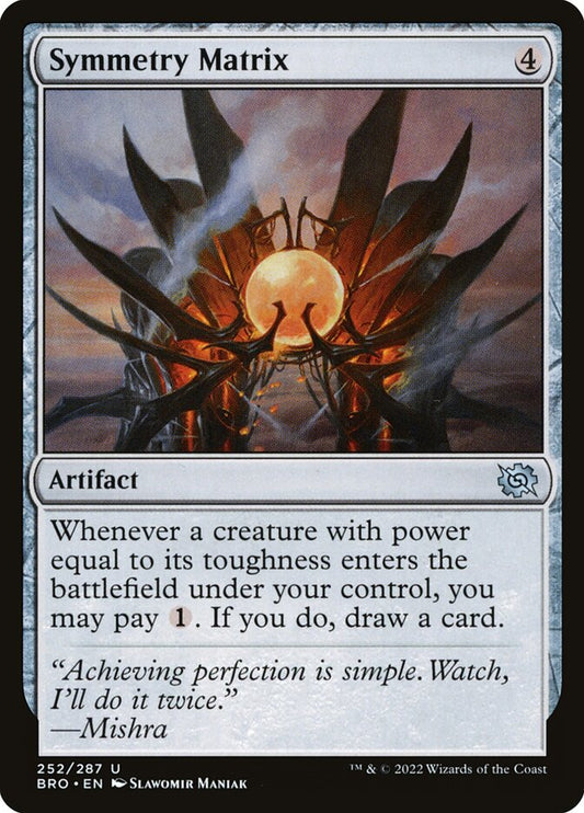 Symmetry Matrix Foil