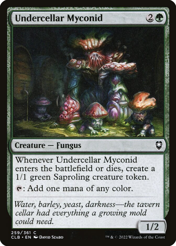 Undercellar Myconid Foil