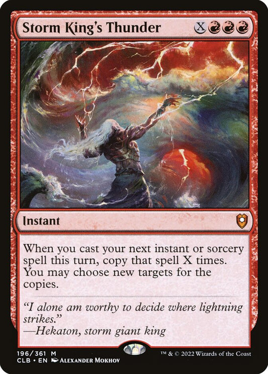 Storm King's Thunder Foil